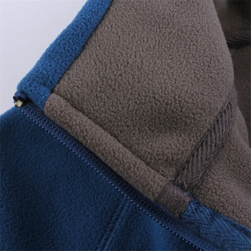 2019 Новая Коллекция Мужская флисовая Куртка Зимние Военное Пальто Флисовая