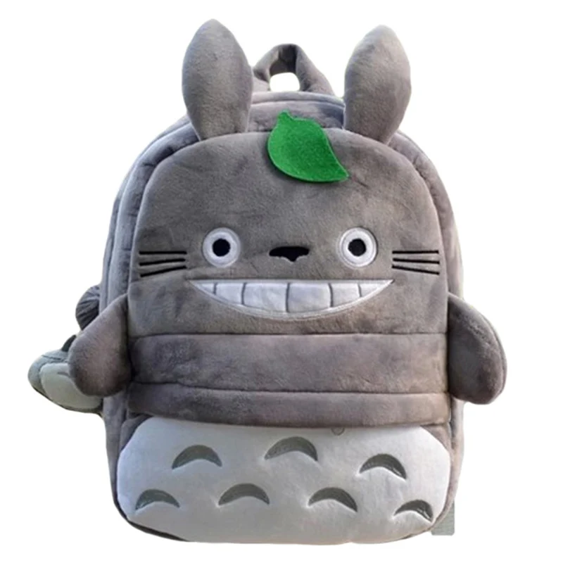Totoro Детский рюкзак плюшевая детская школьная сумка через плечо для подростков