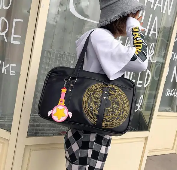 Школьная сумка Sakura Card Captor мессенджер на плечо для косплея реквизит