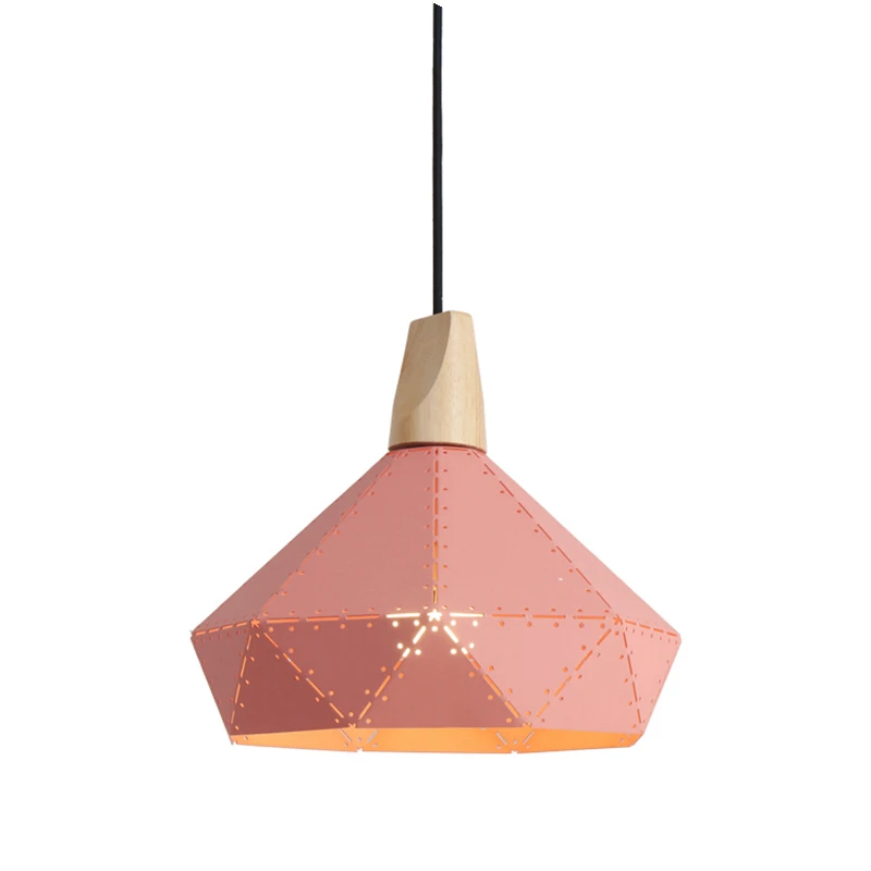 2017 Новый светодиодный современный подвесной светильник из железа или дерева с