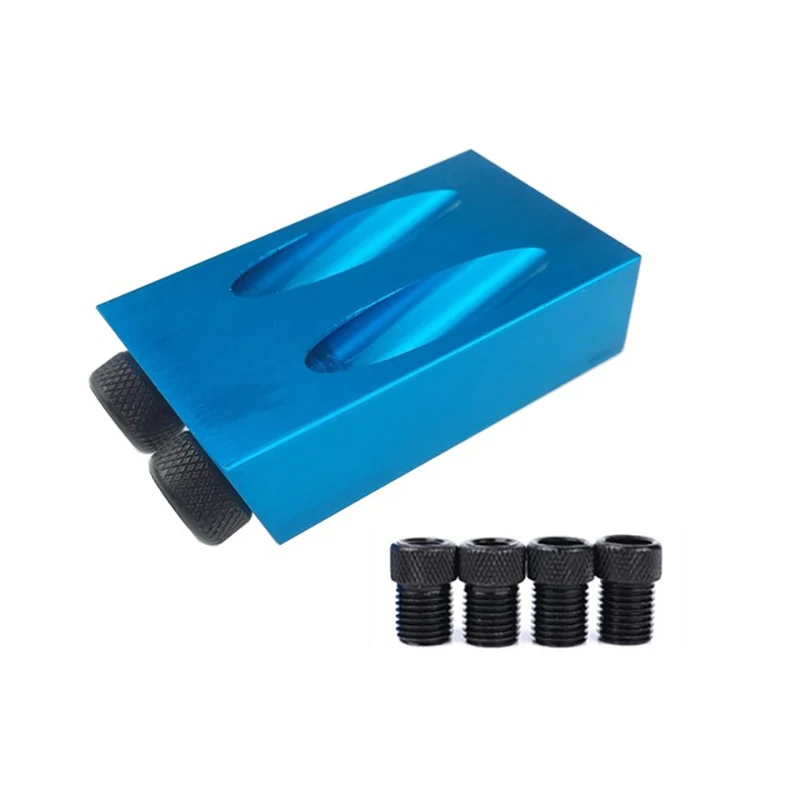 Карман отверстие джиг комплект Системы мини древесины джиг-ступенчатое сверло