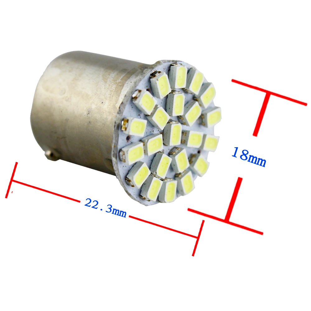 4 шт. 1156 угловой задних фонарей указателей повтора сигнала 22 1206 светодиодный