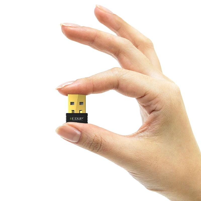 EDUP беспроводной Wi-Fi USB адаптер 150 Мбит/с 802.11b/g/n высокое качество приемник Ethernet