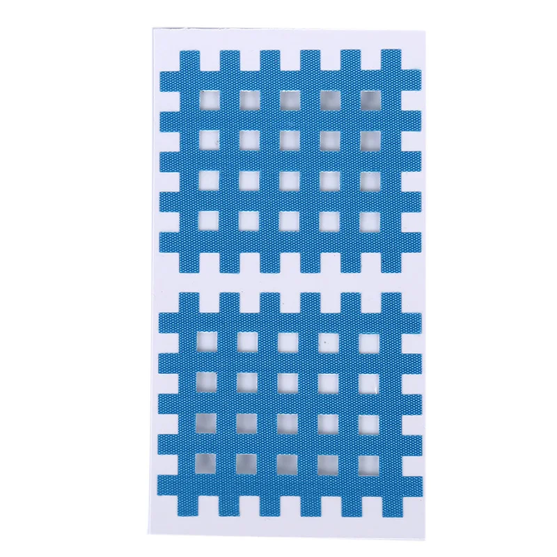 Light blue-2pcs 1 шт. поперечная лента свободно дышит Спортивная мышечная лента Физиотерапия перекрестная лента - Цвет: Light blue-2pcs