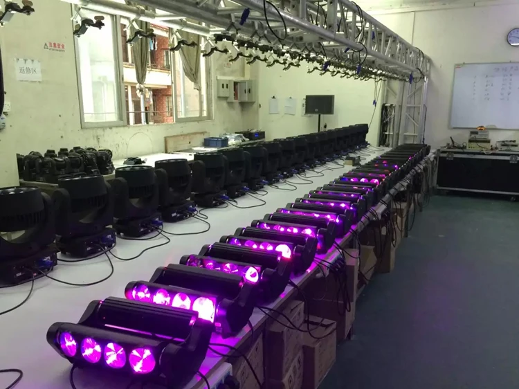 2 шт./лот чехол для полета с движущейся головкой Led Паук свет 8х12 Вт 4в1 RGBW вечеринки