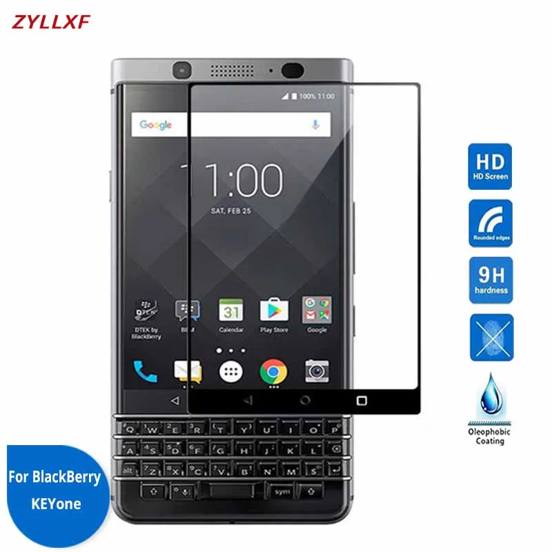 Для BlackBerry KEYone полное покрытие Закаленное стекло Защитная пленка для экрана 4 5