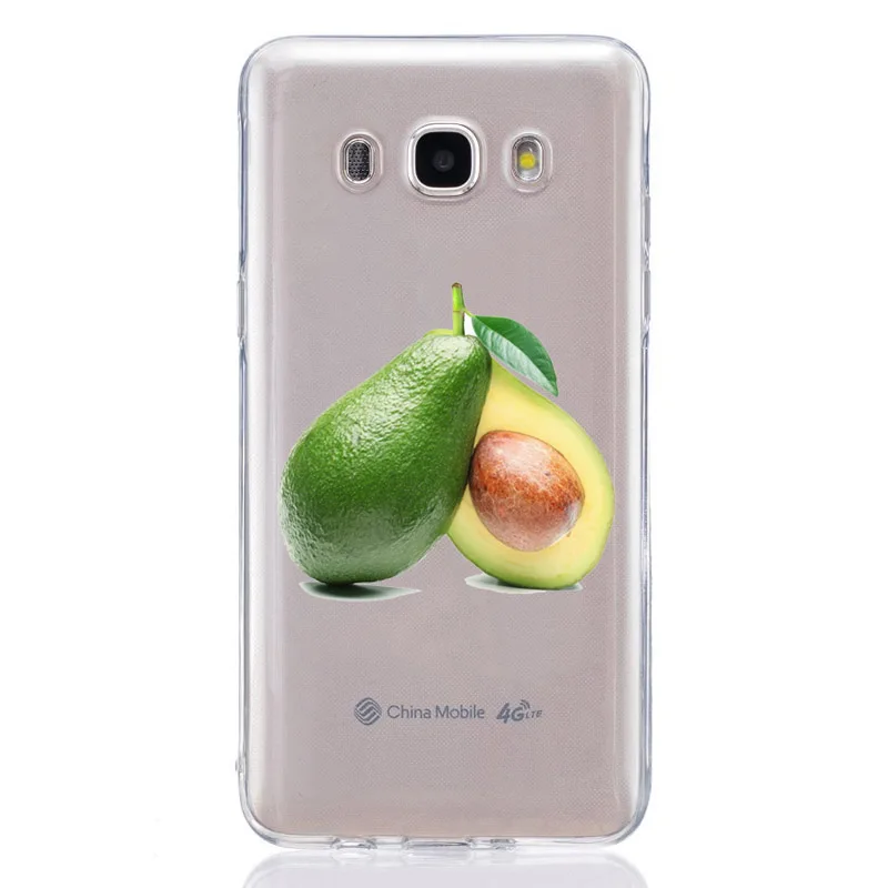 For Samsung Galaxy J1 J2 J3 J5 J7 prime J120 J320 J330 TPU Colorful Soft Fruits pineapple Painted Desig Cover Case Fundas E342 |