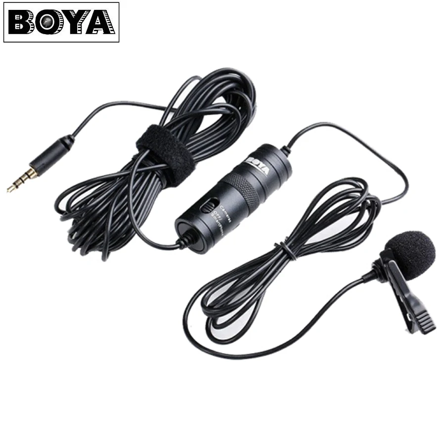 BOYA MIC BY-DM200 для iPhone Lightning BY-DM100 с портом type-C для записи BY-M1 3,5 мм BY-M1DM двойной всенаправленный петличный