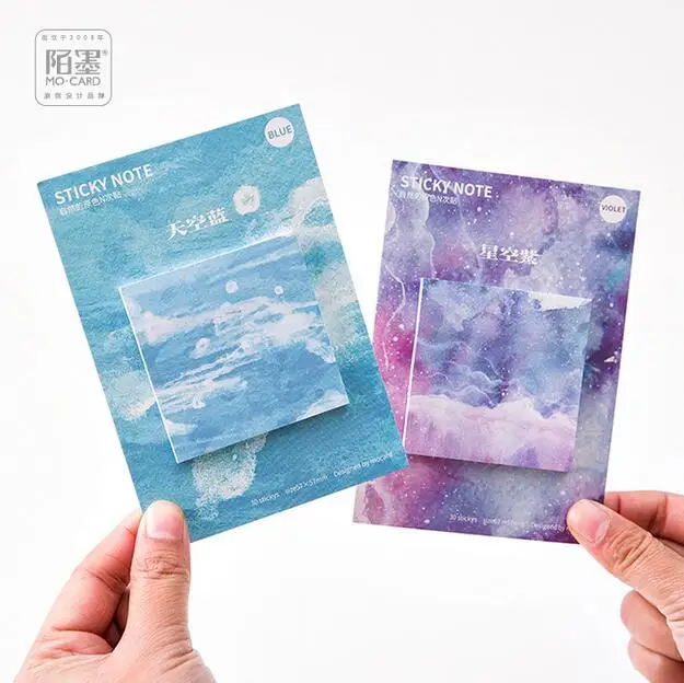 Exclusive Design The Natural Color Self-Adhesive Memo Pad Sticky Notes Sticker Label Escolar Papelaria School Office Supply | Канцтовары