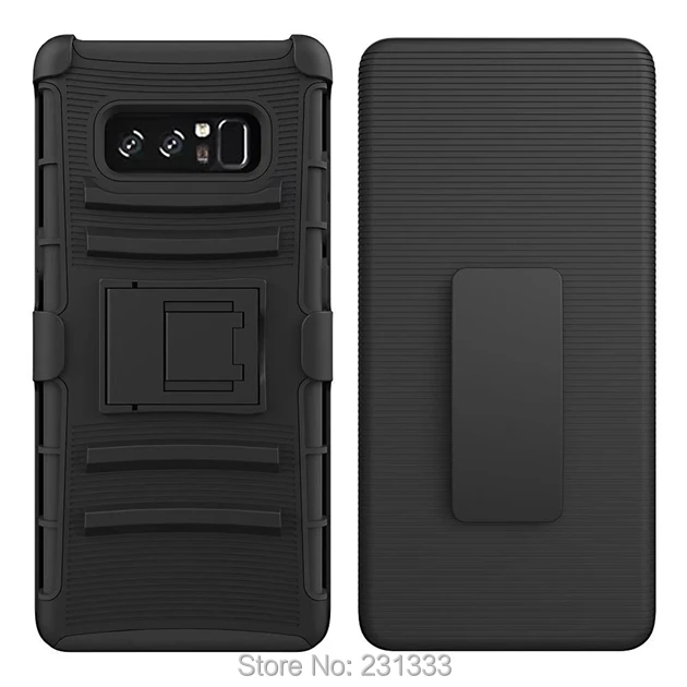 Жесткий чехол из поликарбоната и ТПУ с поворотом на 360 градусов для Samsung Galaxy Note 8