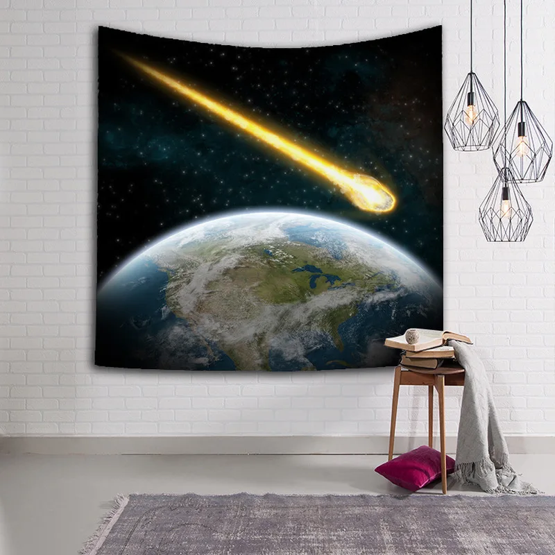 150x130 см Galaxy настенный гобелен хиппи ретро домашний декор Йога пляжный