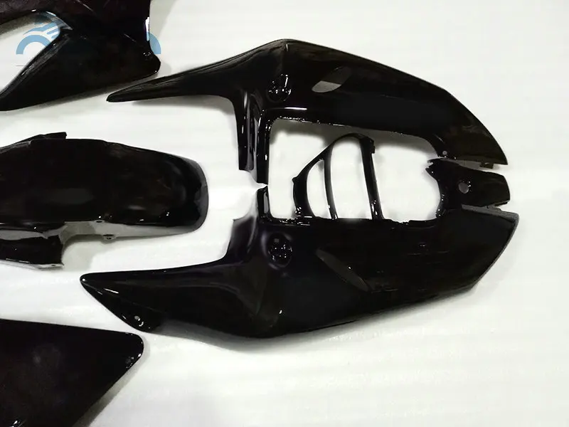 Бесплатный комплект обтекателей для мотоцикла HONDA CBR900RR 919 глянцевый черный fireblade