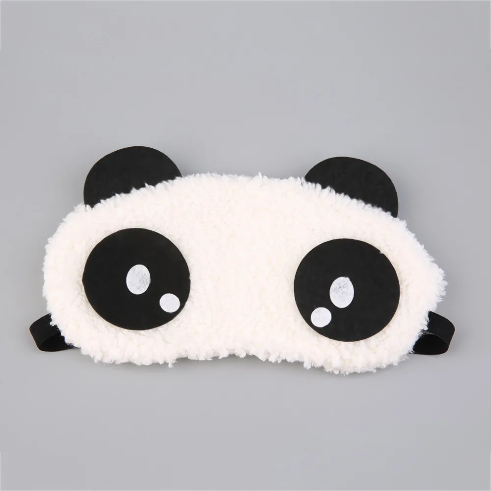 

Cute Panda Sleeping Face Eye Mask Blindfold Eyeshade Traveling Sleep Eye Aid Drop Shipping Wholesale new