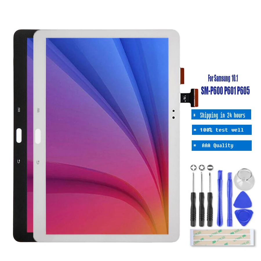 ЖК дисплей с дигитайзером сенсорного экрана 10 1 дюйма для Samsung Galaxy Note P601 P605 P600
