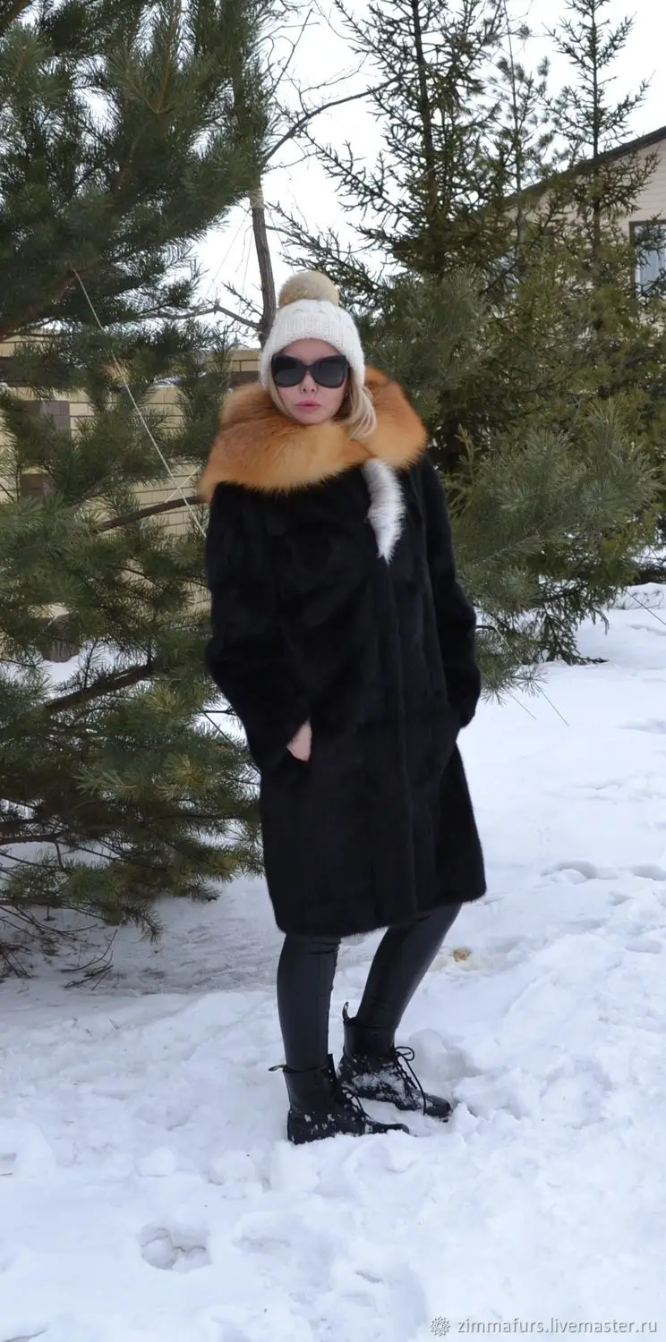 Новое поступление 2019 женская зимняя куртка натуральное пальто из натурального