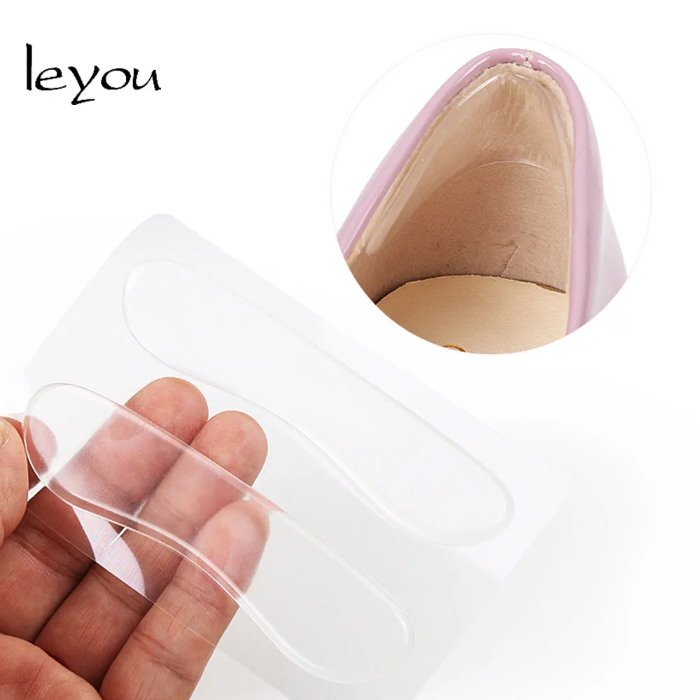 1 5 пар оптовая продажа силиконовые ручки для пятки прозрачная задняя силиконовая