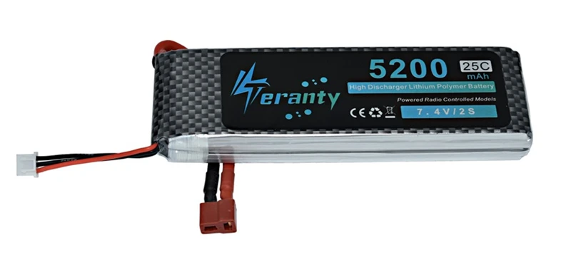 2s Дрон батарея Tamiya разъемы 5200mAh 7,4 v Lipo батарея для RC автомобилей Робот самолетов вертолет части 2s 7,4 v RC батарея