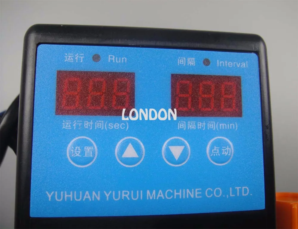 1Л автоматический смазочный насос 220 В цифровой электронный таймер масляный