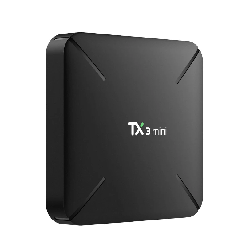 ТВ приставка TX3 для Smart TV Android 7 1 четырехъядерный Amlogic S905W 2 ГБ 16 4K потоковый
