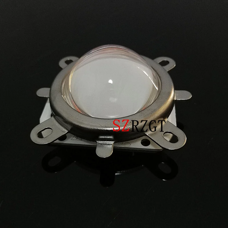 1 Набор AC 220V 110V 50w led grow chip полный спектр 380nm 840nm + 44mm 60 градусов объектив для
