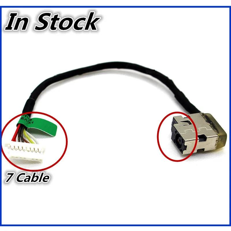 

Laptop DC Power Jack Cable Charging Connector Port Plug For HP 15-AF 15-AC 15-AY TPN-I120 TPN-C125 TPN-C120 15Z-BA 15-BN