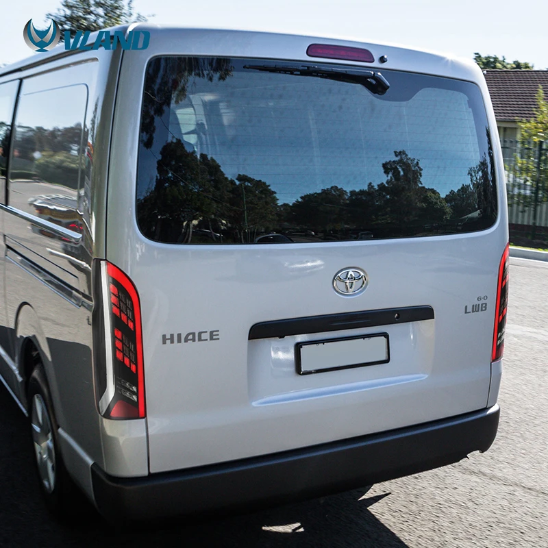 Vland заводские автомобильные аксессуары заднего фонаря для Toyota Hiace 2005 2018