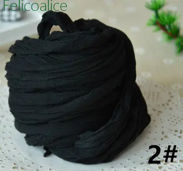 2 Black 5pcs 5 шт., растягивающийся нейлоновый чулок, цветок, сделай сам, материал для изготовления цветов, ручной работы, для рукоделия, для свадебной вечеринки, ручной работы, для рукоделия, венок, принадлежности - Цвет: 2 Black 5pcs