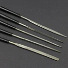 Новый набор 5 шт. 3x140 мм набор игл пилки ювелирные изделия Алмазная резьба ремесло инструмент Металл Стекло Камень ручной инструмент