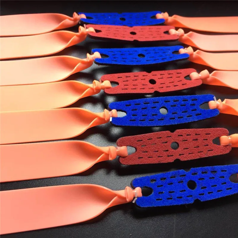 10 шт. 250 мм мощная плоская резиновая лента натуральный ремешок из латексной