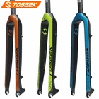 Велосипедная вилка из углеродного волокна TOSEEK Full 3K, вилка для горного велосипеда, жесткий дисковый тормоз, вилка для горного велосипеда 1-18 дюйма 2627, 5 29 дюймов