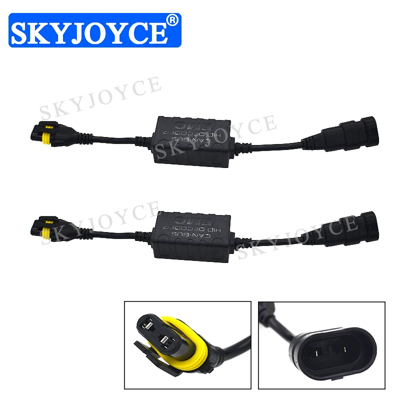 SKYJOYCE 1 пара фар для автомобиля Canbus декодер HID Предупреждение ющий компенсатора