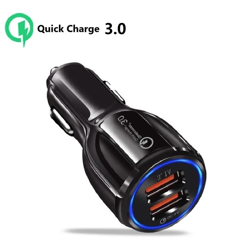 Автомобильный Зарядное устройство Quick Charge 3 0 USB для Hyundai акцент Гетц Tucson 2017 Ix25 Creta