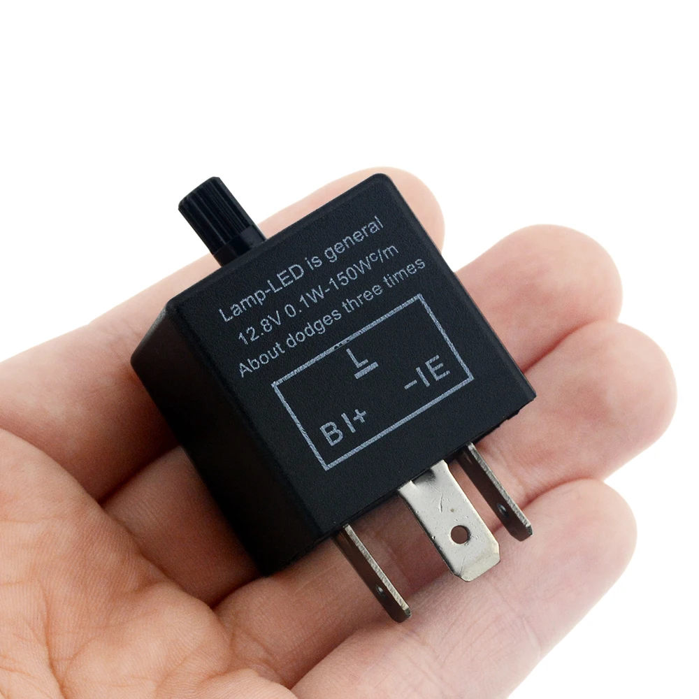 CF13 KT JL-02 Регулируемая частота автомобильных электронных мигалки 3 Pin мигающий светодиодный проблесковый маячок реле