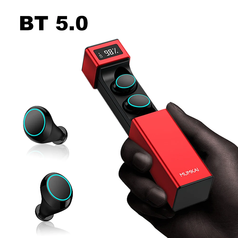 TWS наушники темно черные беспроводные Bluetooth Мини спортивная Гарнитура вкладыши 5 0