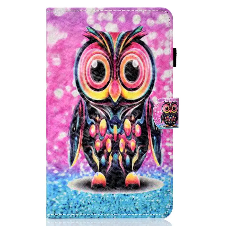 Модная чехол для huawei MediaPad T3 7 0 BG2-W09 WiFi Smart Cover из ПУ кожи планшет Honor Play Pad 2 + пленка