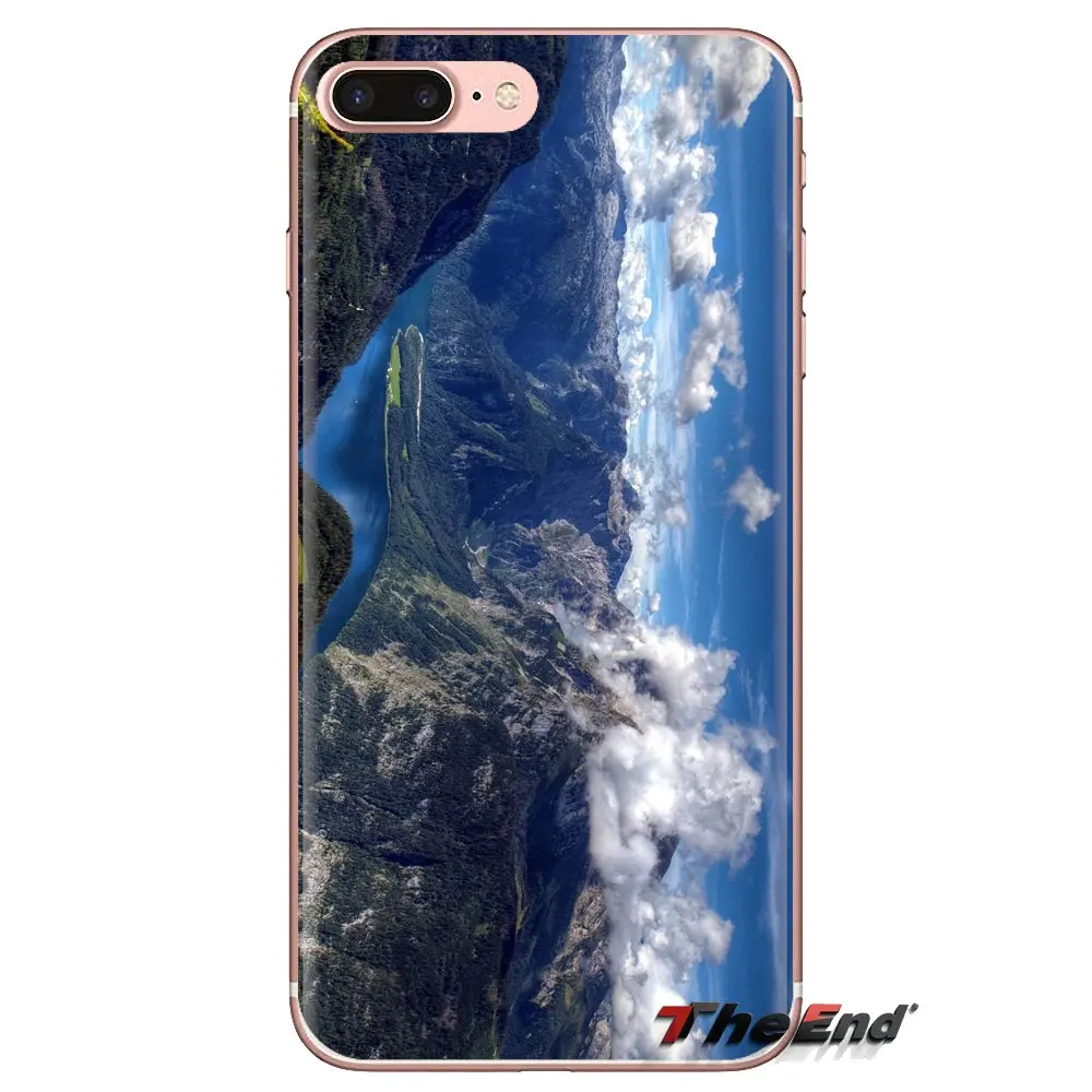 Для Xiaomi Mi3 Samsung A10 A30 A40 A50 A60 A70 Galaxy S2 Note 2 Grand Core Prime TPU чехол для кожи морские горы