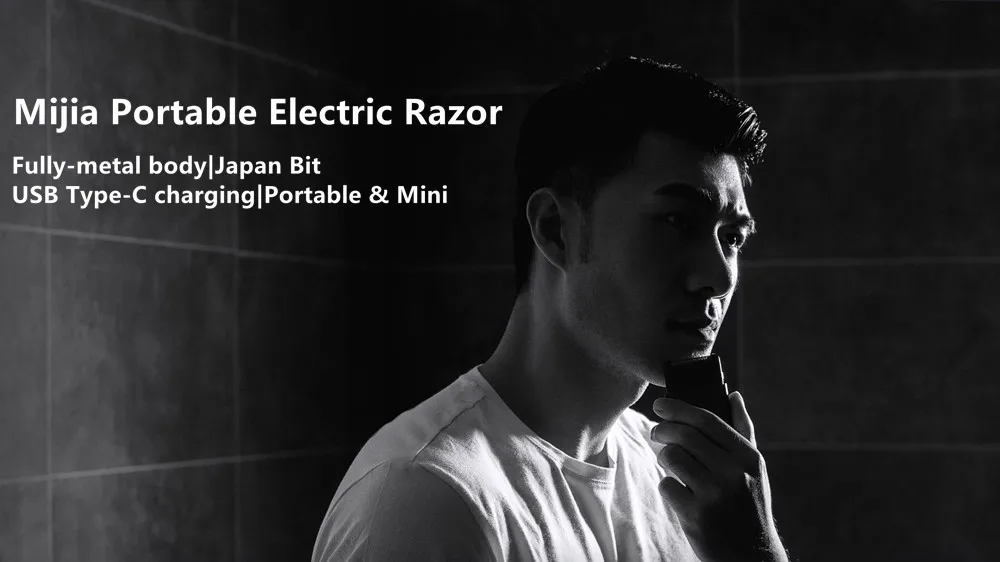 Xiaomi Mijia электробритва для мужчин, умная портативная мини бритва, полностью металлический триммер для тела, беспроводные бритвы для мужчин, для путешествий