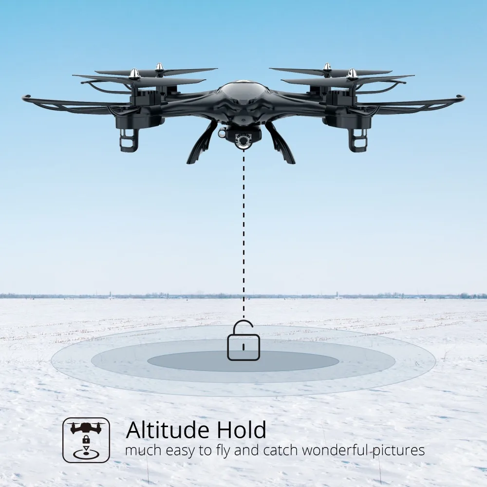 Holy Stone HS200 Радиоуправляемый Дрон с 720P HD камерой FPV Wi-Fi Радиоуправляемый вертолет Профессиональный высота удержания Дрон Радиоуправляемый квадрокоптер Квадрокоптер