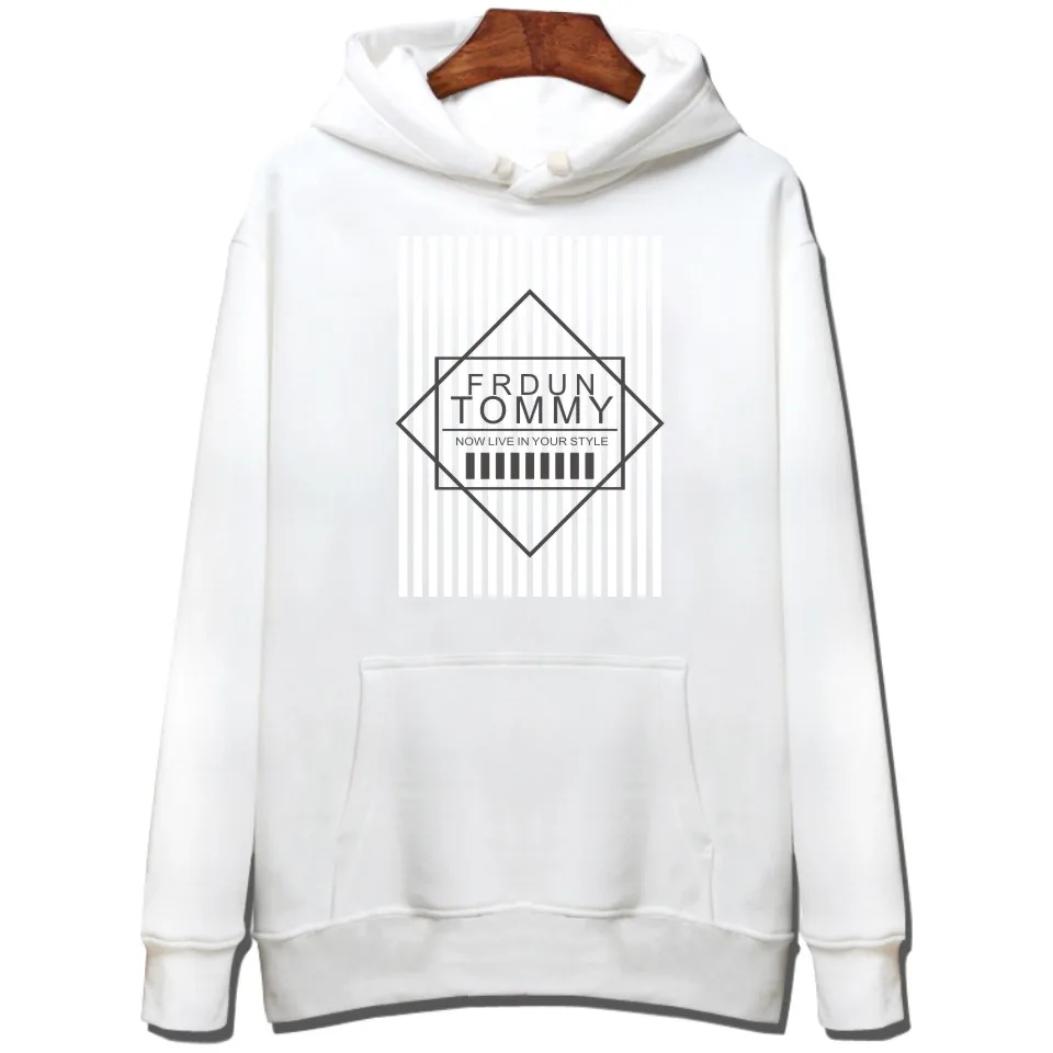 Frdun серии Tommy забавные Мужские Толстовки Новая мода Yong People смешной выбор свитшот с