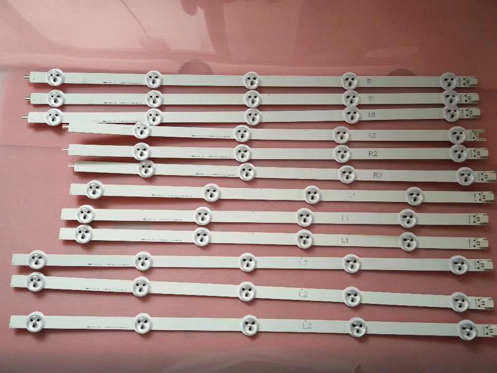 (Новый комплект светодиодный 12шт./компл. R1 L1 R2 L2 47 дюймовая светодиодная подсветка