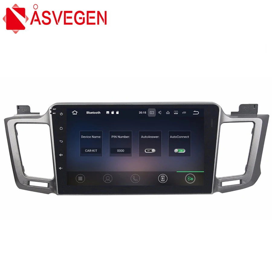 Asvegen 10 2 ''автомобильный Android 7 1 четырехъядерный GPS навигатор Авто Wifi Bluetooth