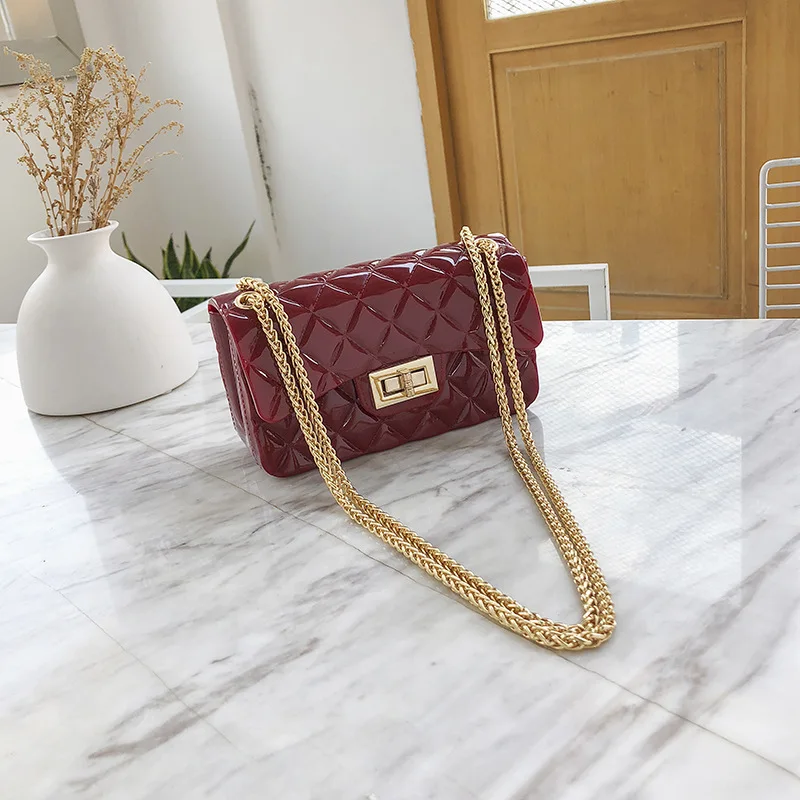 2019 г. новые женские сумка с решетчатым узором из искусственной кожи Сумка