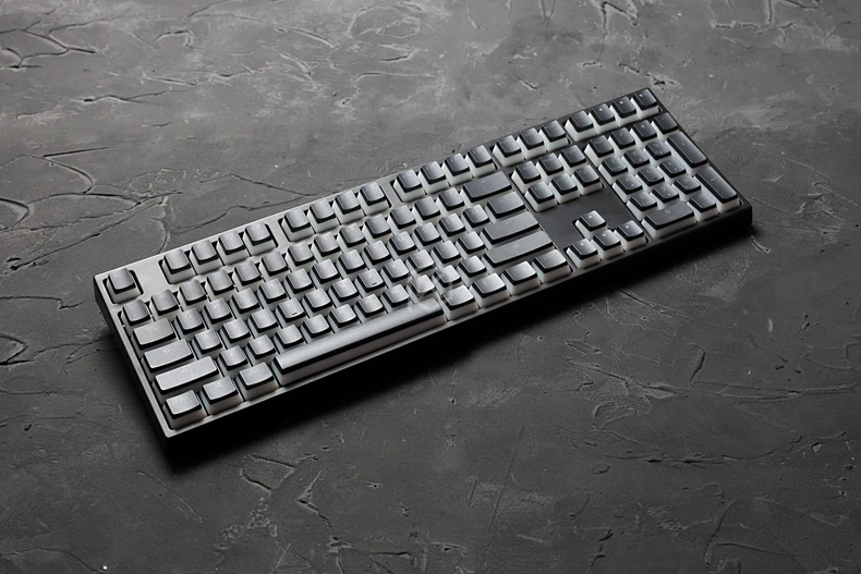 Пудинг pbt doubleshot keycap oem задний светильник механические клавиатуры молочный Белый Розовый Черный gh60 покер 87 tkl 104 108 ansi iso