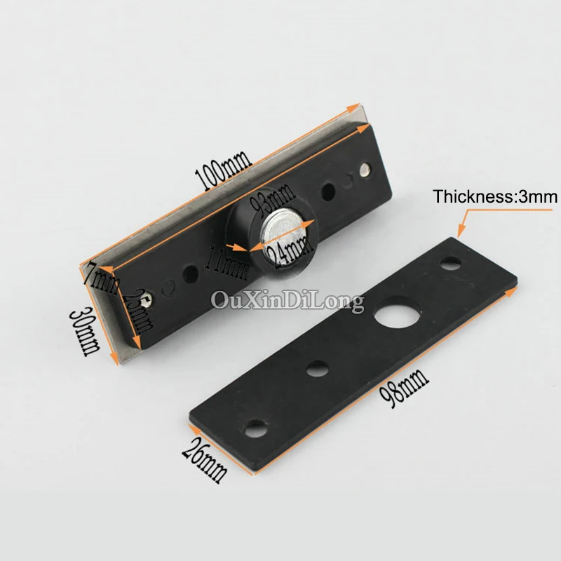 2 шт. сверхмощные шарнирные дверные петли из нержавеющей стали 360 градусов