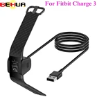 Сменное Зарядное устройство USB для смарт-браслета Fitbit Charge 3, зарядный кабель USB для Fitbit Charge 3, док-адаптер для браслета, зарядное устройство