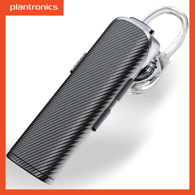 Беспроводные наушники Plantronics Explorer 110 с Bluetooth, голосовой набор с держателем гарнитуры, автомобильный зарядный микрофон для Ios Android
