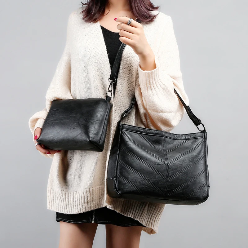 Новое поступление 2018 роскошная женская сумка мягкая кожаная сумочка