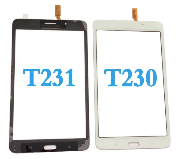 7.0 Inch For Samsung Galaxy Tab 4 T230 T231 Touch Screen Glass Lens Digitizer Front Sensor Black White With Tape | Мобильные
