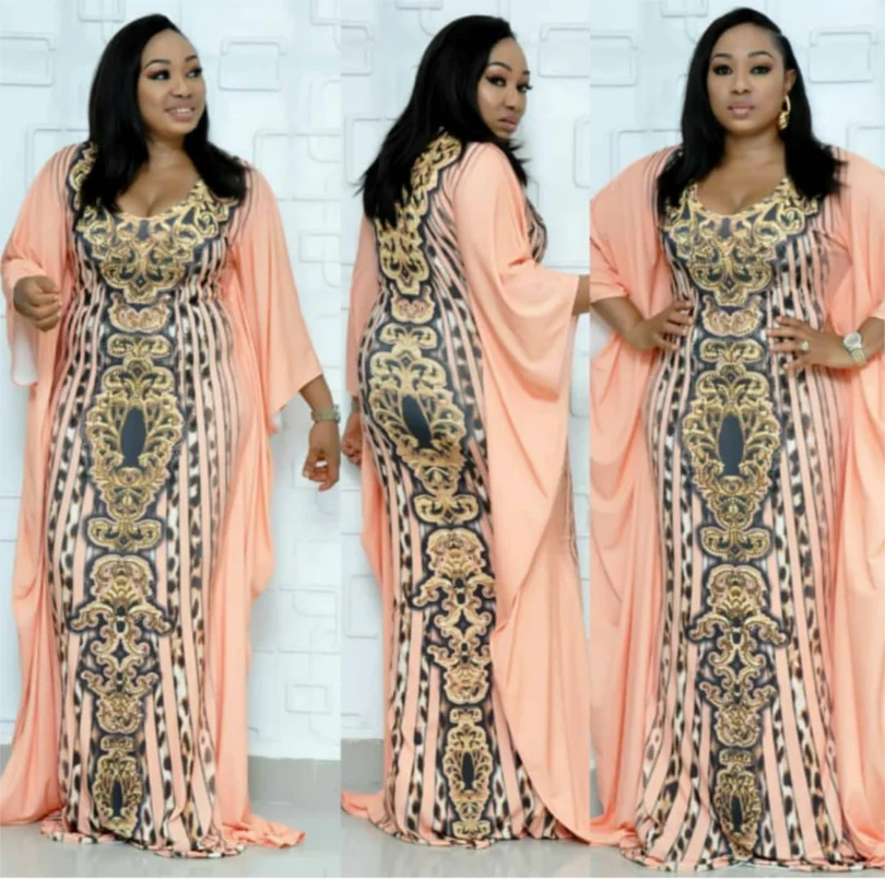 Платья большого размера в африканском стиле для женщин с принтом Дашики