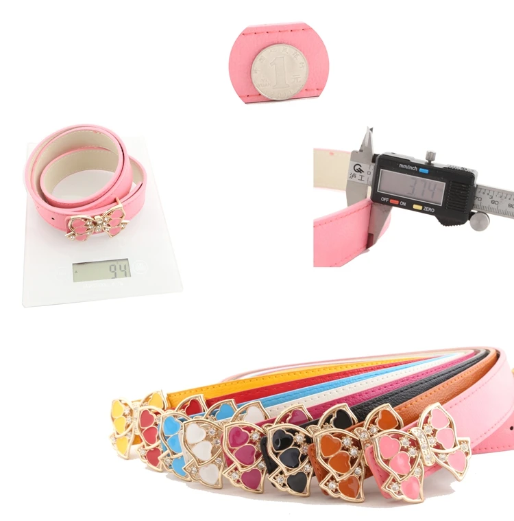 Женский пояс с пряжкой и бантом украшенный бриллиантами модная декоративная